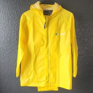 Bright Yellow Kids Raincoat by Frogg Toggs